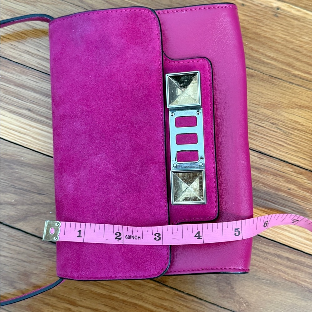 Proenza Schouler Fuscia Crossbody Leather Bag - Picture 11 of 14